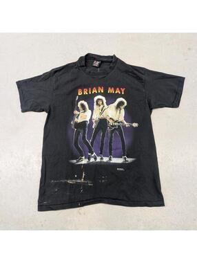 Vintage 1993 Brain May Tour T-shirt Giant Made in USA